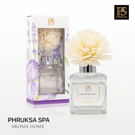 ก้านไม้หอมปรับอากาศ Phruksa Spa 80ml LAVENDER LILAC_2